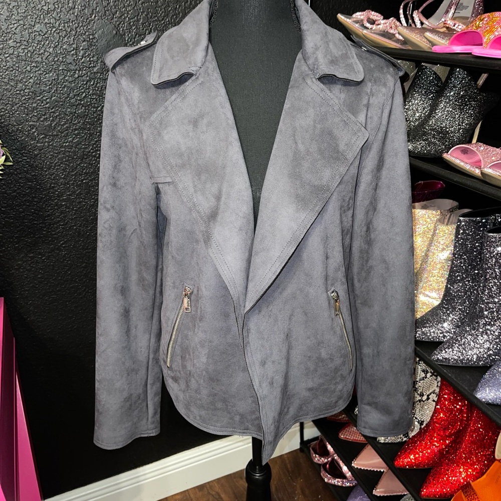 Grey philosophy jacket